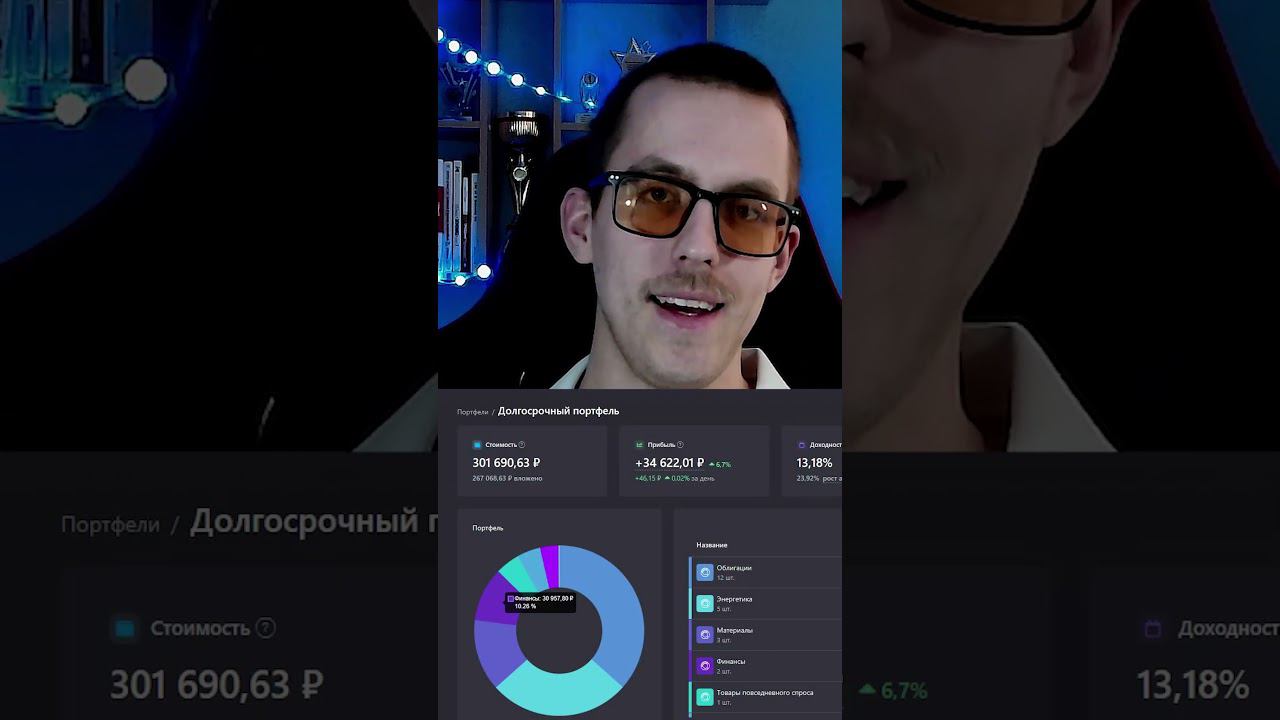 Пришли Дивиденды от Магнита! Портфель преодолел 300 тысяч рублей! #акции #инвестиции #дивиденды