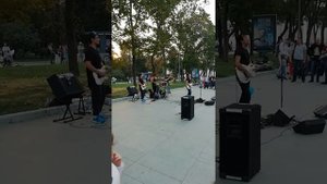 Группа черный квадрат на Вднх поёт песни ЦОЯ