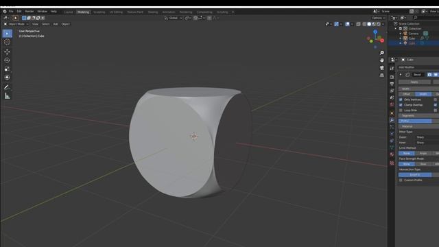 Blender 2.83 Bevel на русском смотреть онлайн