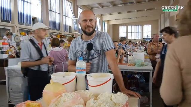 Одесские анекдоты: Про сливки на Привозе №57 - Анекдоты от Новицкого смотреть онлайн