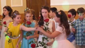 "Учительница первая моя" - Выпускной, 4В, Гимназия №3, Астрахань