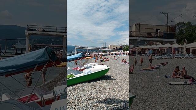 Адлер Цены 2023 Обзор пляж Причал в Сочи #сочи #адлер #пляж