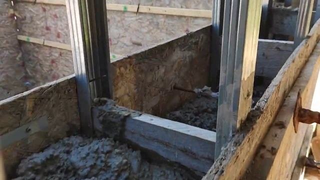 заливка стен пенополистиролбетон