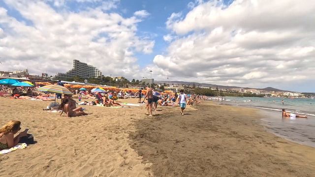 Playa Del Ingles Beach Life 🏝️ Gran Canaria 👙 2023 | We❤️Canarias