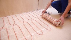 Установка теплого пола Warmstad WSM во всей квартире.