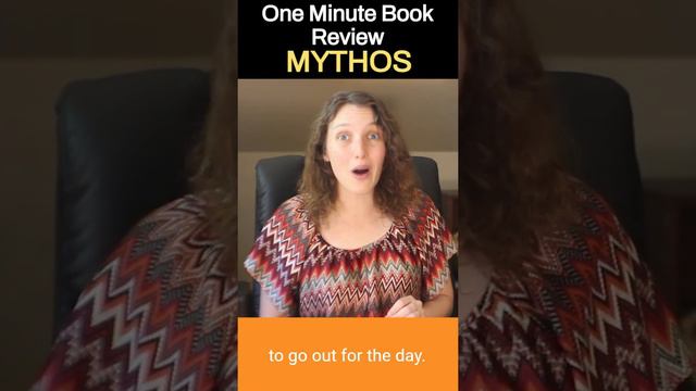 Mythos by Stephen Fry - One Minute Book Review