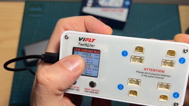 Vifly Toothstor - 2S Battery Storage Charger And Discharger