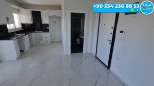 ВИДОВАЯ НОВАЯ НЕДОРОГАЯ квартира в Алании НА МОРЕ недвижимость в Турции