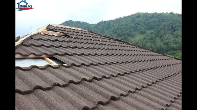 Наши работы. Строительство крыши, монтаж композитной черепицы GERARD смотреть онлайн