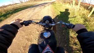 ИЖ ПЛАНЕТА 5 - НЕУДАЧНЫЙ ПЕРВЫЙ ВЫЕЗД !!!