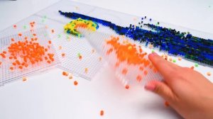 Самодельная картинка «Звездная ночь» | Термомозаика!