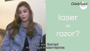Вопрос-ответ с Тейлор Хилл| Taylor Hill rus sub