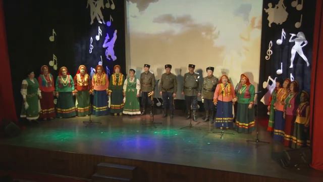 Народный хор "Родные напевы", с. Новоникольск - Ты моя Россия