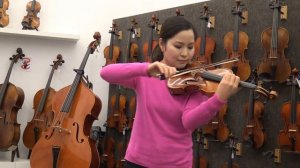 Mayuko Kamio - violin Pablo Farias Guarneri