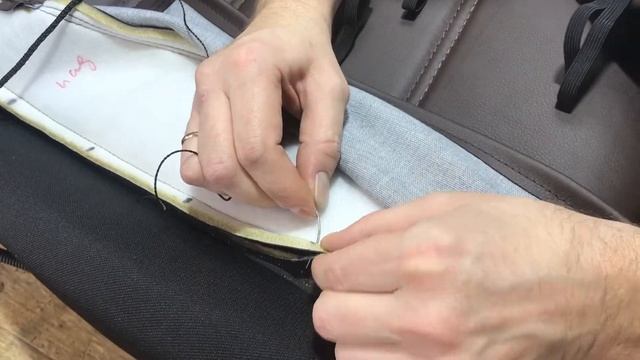 Как ПОДШИВАТЬ АВТОЧЕХЛЫ к сиденьям? смотреть онлайн