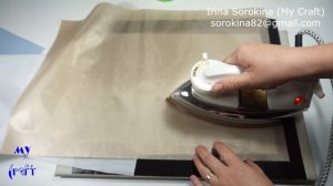 Тефлоновый лист для аппликаций