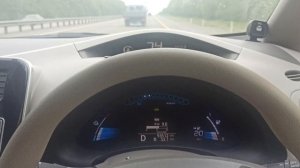 Nissan leaf зео 5 делений сох 45 дальность хода