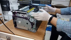 How to Fix/Repair Rear Door | CP1025nw Color LaserJet