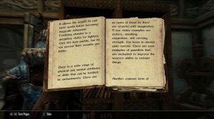 SKYRIM LORE - Catalogue Of Armor Enchantments - Enchantment Skill