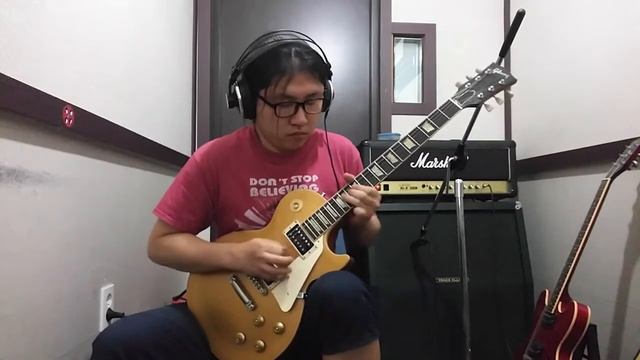AC/DC - Back in Black Cover with Gibson and Marshall (guitar only) смотреть онлайн