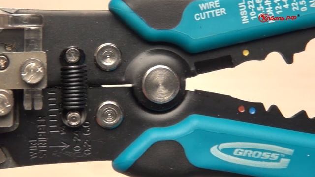 Инструмент для зачистки проводов. Клещи от Gross смотреть онлайн