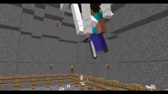 Monster School Combat Minecraft Animation f смотреть онлайн