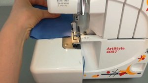 4-х ниточные швы на оверлоке Janome ArtStyle 4057