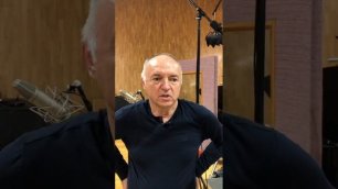 Дирижер Сергей Скрипка во время звукозаписи музыки к проекту Двенадцать ветров.MP4