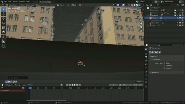 Blender 3.3 Camera Controls And Animation Tutorial