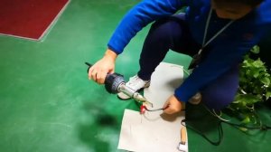 Пистолет для пайки пластика  горячим воздухом