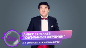 Айбек Саралаев - Сагынамын жеримди / Жаны ыр 2020