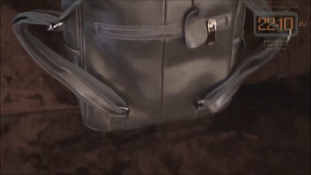 Женский кожаный рюкзак трансформер серый 2415gray смотреть онлайн