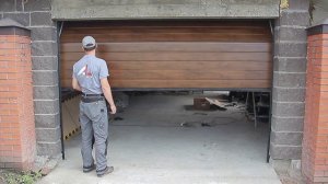 Установка гаражных ворот АЛЮТЕХ
