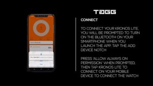 TAGG Kronos Lite Smartwatch - User's Guide