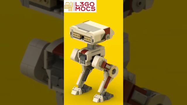 Lego Star Wars BD-1 droid (The Book of Boba Fett) MOC #shots