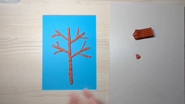 Заняття з ліплення (пластилінографія): "Дерево влітку" смотреть онлайн