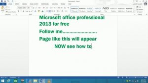 How to install and crack Microsoft word 2013