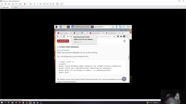 Installing Zabbix on RPi смотреть онлайн