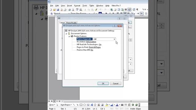 جعل الطابعة الألوان تطبع أبيض و أسود فقط.mp4