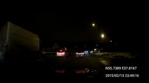 Соколиная Гора - Текстильщики / Sokolinaya Gora - Tekstilshchiki 13-14/02/2015 (timelapse 4x)