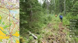 Спортивное ориентирование (headcam orienteering) - Камни Карельского Перешейка 2022 лонг 14.06.22