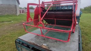 Картофелекопалка 2х рядка PASHIN - POTATO HARVESTER