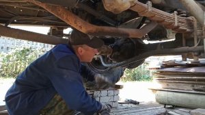 Почему порвало шланги ГУРа на #ГАЗ66 (часть 2).