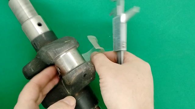 Коленчатый вал GROST дизельного двигателя 186F (конус G1)