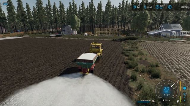 FS 22 - Объединяю ПОЛЯ. Удобряю Известью и Навозом. Лесоруб в Глуши HOLMAKRA # 32 смотреть онлайн