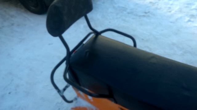 Сиденье на снегоход Буран своими руками