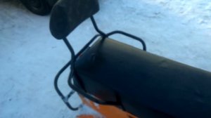 Сиденье на снегоход Буран своими руками