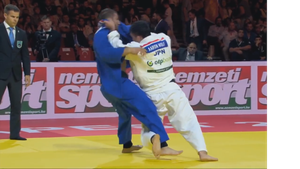 Дзюдо. Зацеп изнутри. O-uchi-garI. Иппон1