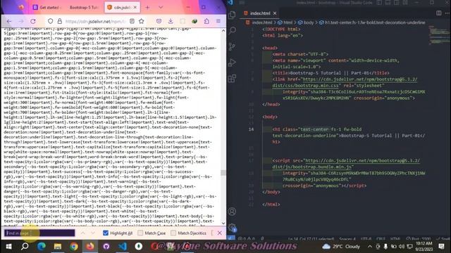 Bootstrap CSS Framework - Full Course For Beginners 01