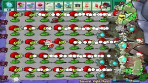 Army Winter Melon vs Dr Boss vs 99 Giga-gargantuar in Survival Night | PvZ_Christmas_Mod 2023